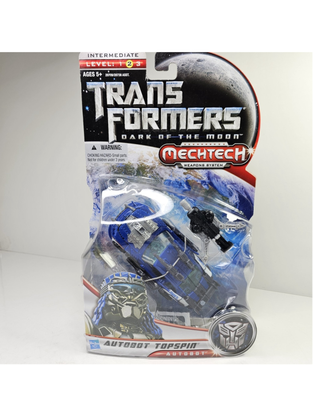 SEALED Transformers Dark Of The Moon Deluxe Class Mechtech Autobot Topspin New